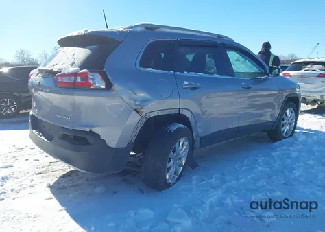 2017 Jeep Cherokee Limited 4X4 из США, поврежденный, VIN 1C4PJMDB3HW511659